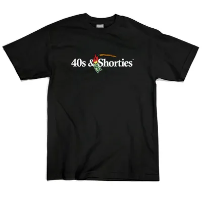 40'S & Shorties : Burn it Logo Tee