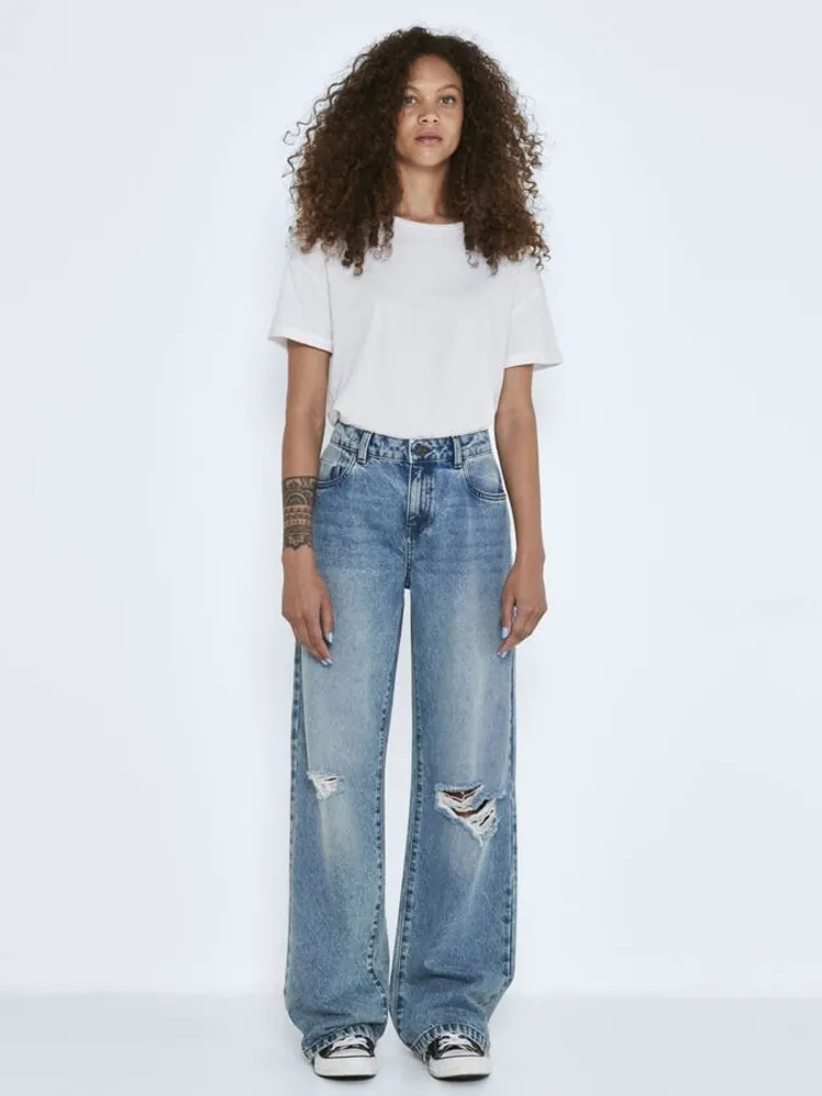 Noisy May : Amanda Mid Waist Denim