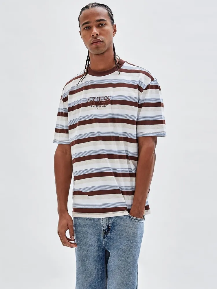 Guess : Cole Heather Stripe Tee