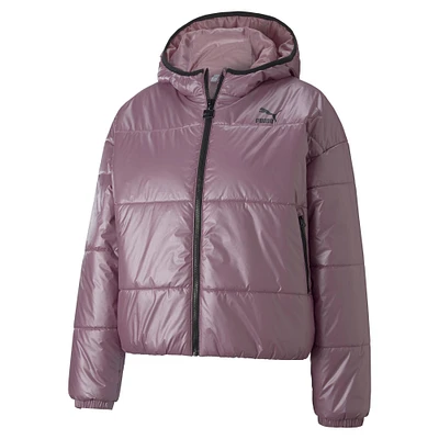 Puma : Hooded Shiny Padded Jacket