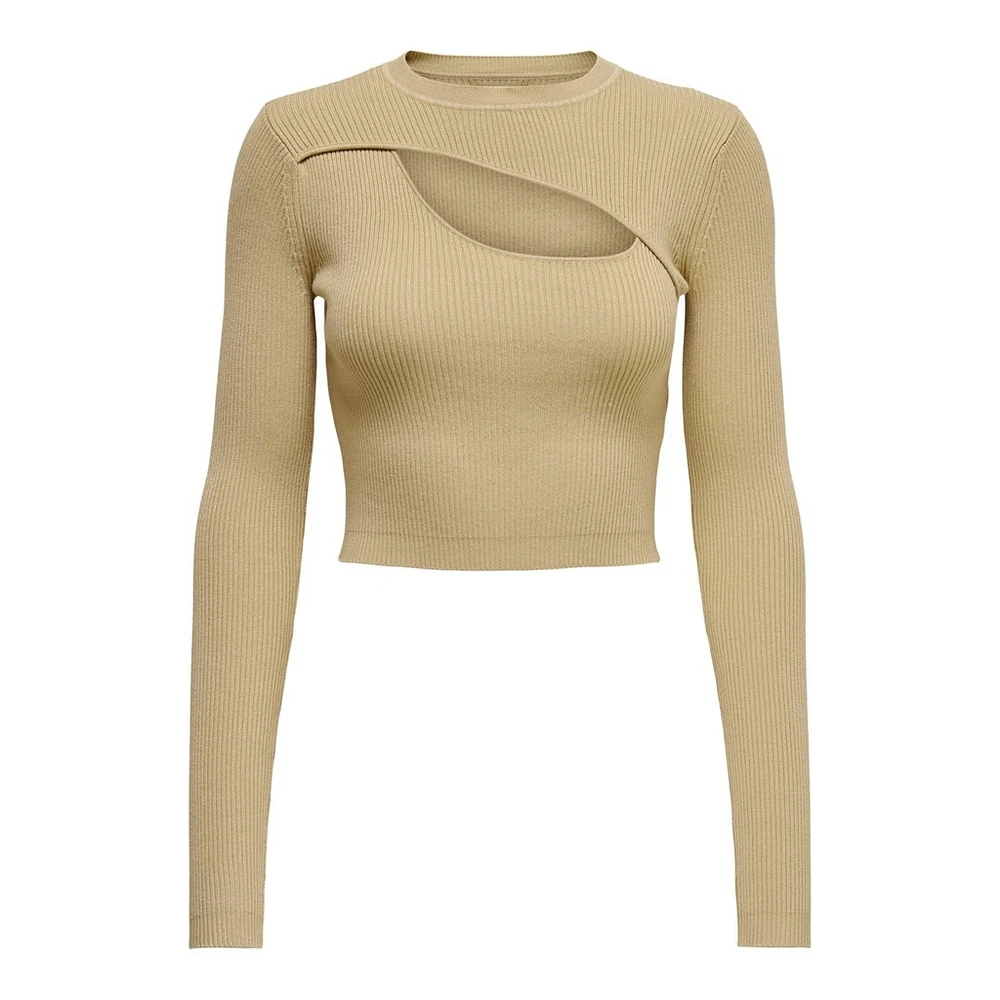 Only : Liza L/S Peek A Boo Pullover