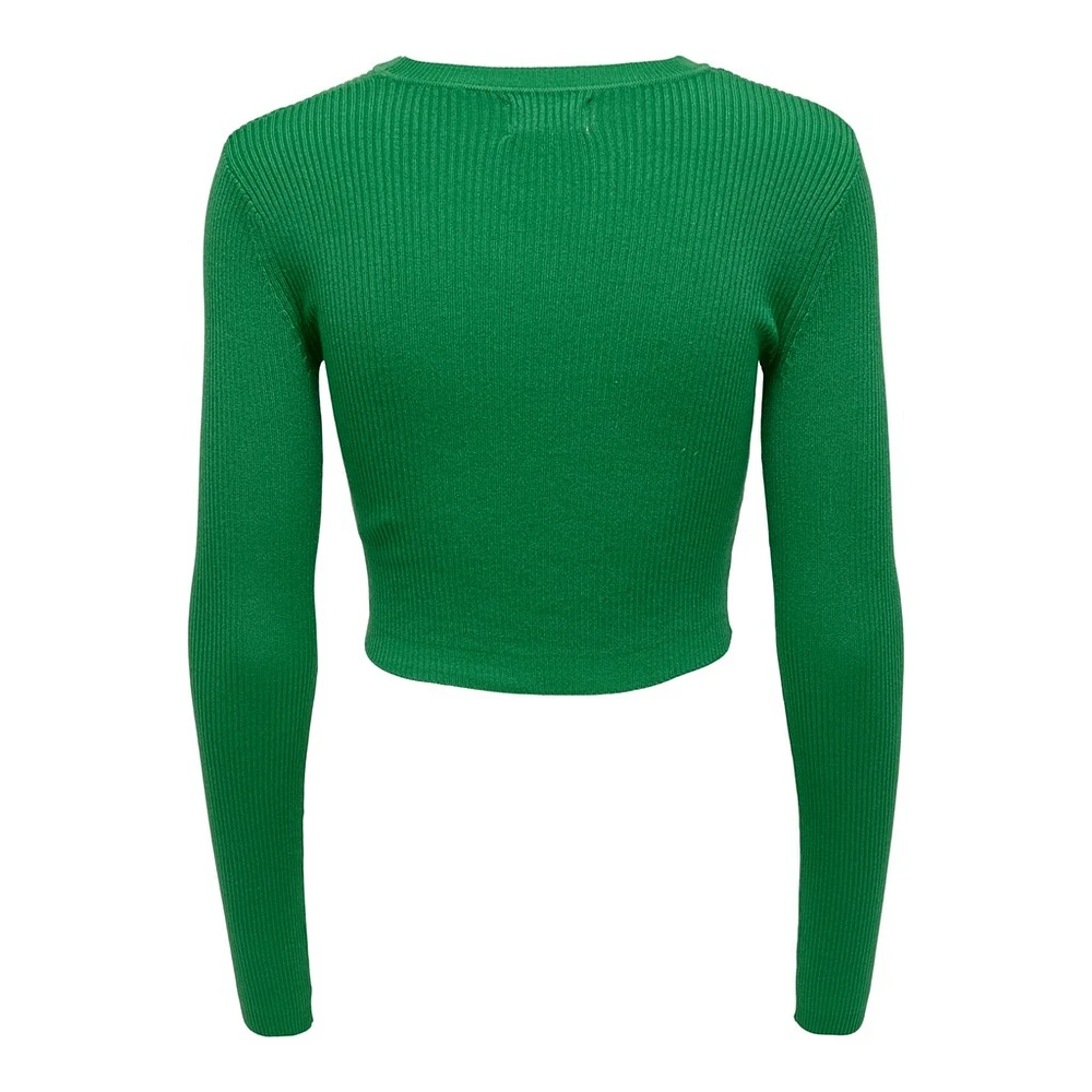 Only : Liza L/S Peek A Boo Pullover