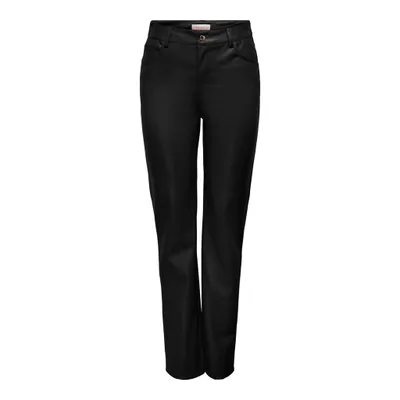 Only : Lorit Faux Leather Highwaist Pants
