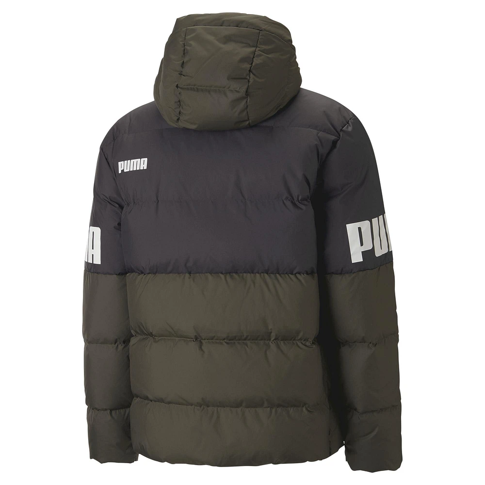 Puma : Power Hooded Down Puffer