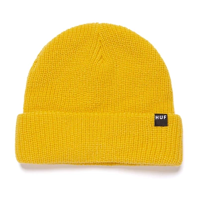 Huf : Essentials Usual Beanie Gold O/S