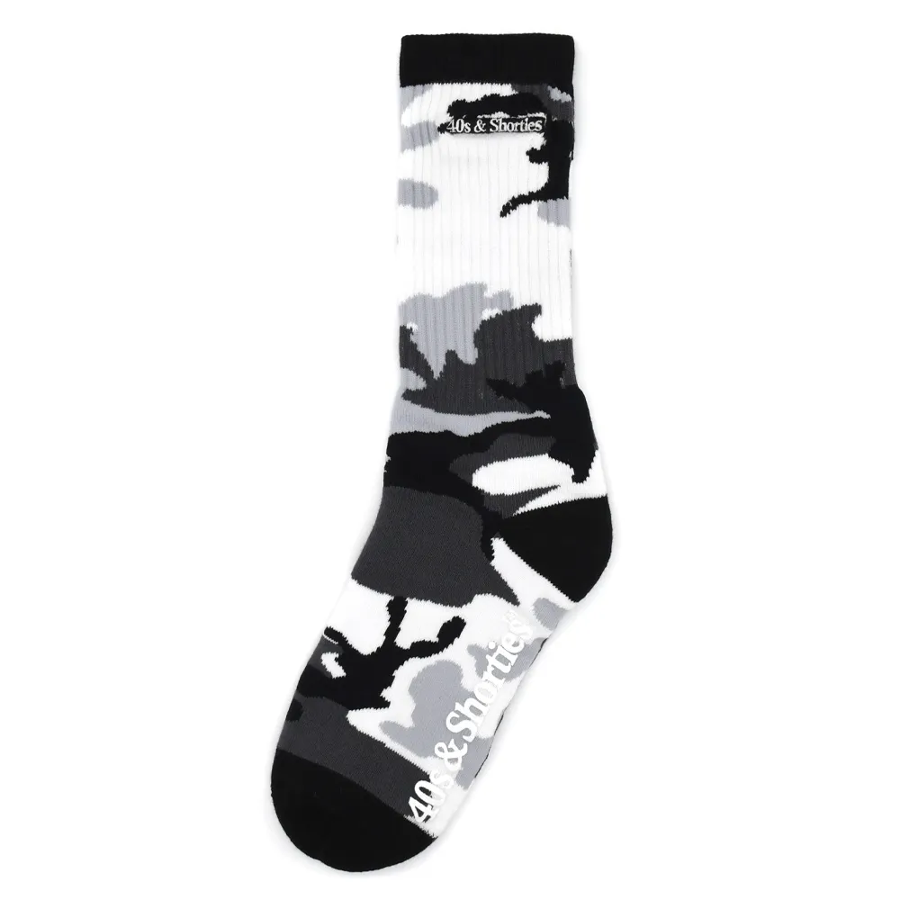 40s and Shorties 40's & Shorties : Snow Camo Socks