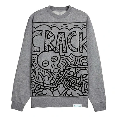 Diamond Supply Co. : Crack is Wack Crewneck