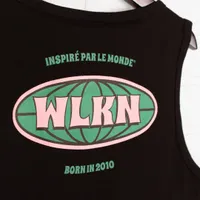 WLKN : Junior Globe Tank Top