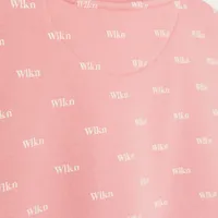 WLKN : Girl Junior Allover Vintage Crewneck