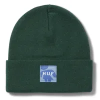 Huf : OG Logo Beanie - Forest Green