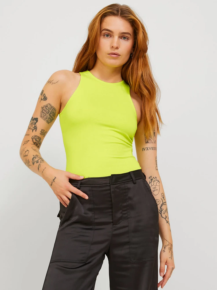 JJXX : Sleeveless Bodysuit - Lime