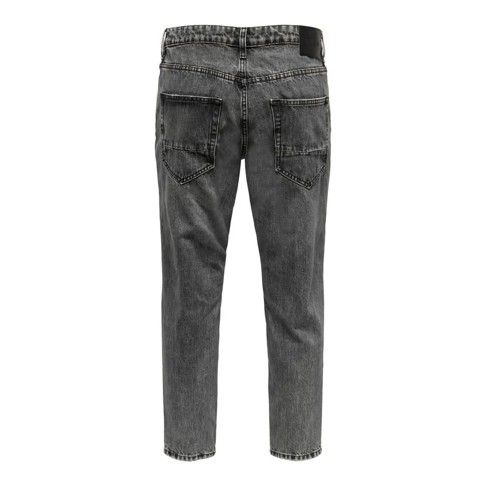 Only and Sons & : Avi Black Wash Denim