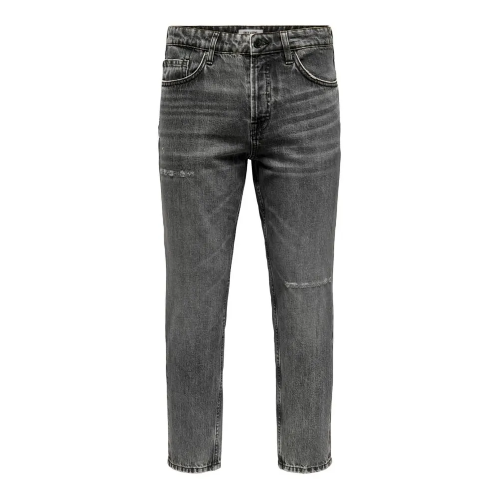 Only and Sons & : Avi Black Wash Denim