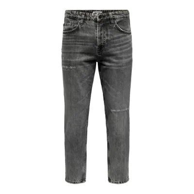 Only & Sons : Avi Black Wash Denim