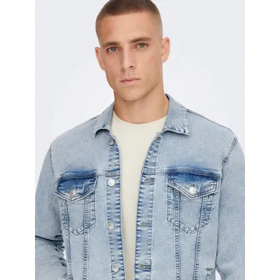 Only and Sons & : Blue Denim Jacket