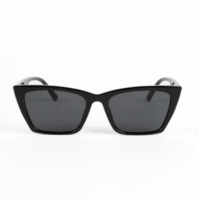 WLKN WLKN : Ophelia Square Sunglasses - Black