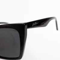 WLKN WLKN : Ophelia Square Sunglasses - Black