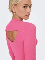 Only : Open Back Knit Top