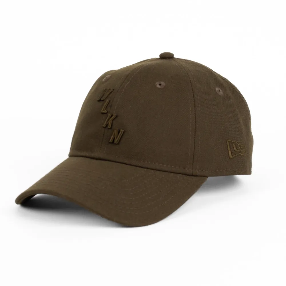 New Era : 920 WLKN Oblique Walnut Logo Cap