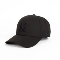 New Era : 940 NY Yankees Black Logo Cap