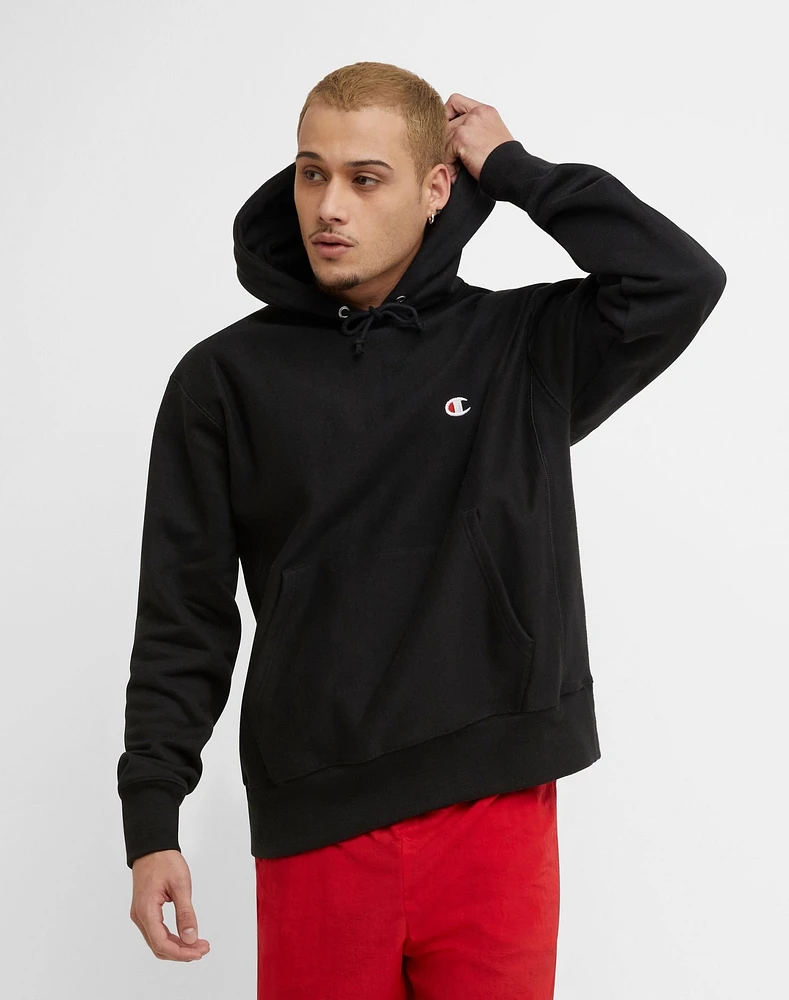 Champion : Reverse Weave Hoodie - Black