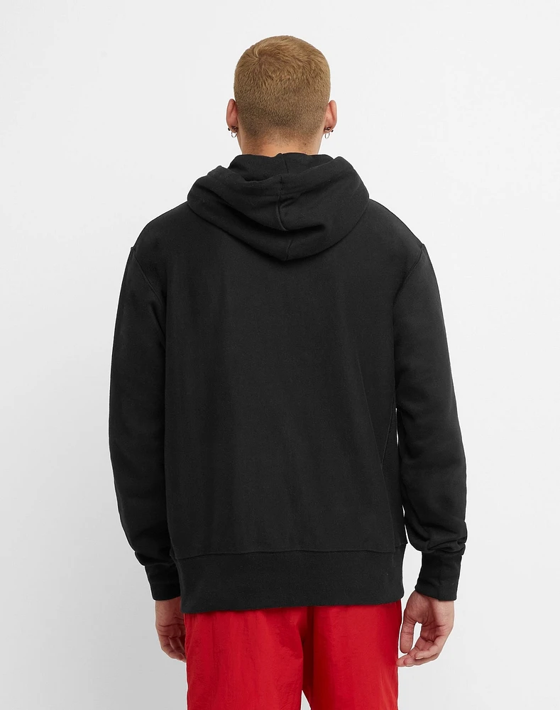 Champion : Reverse Weave Hoodie - Black