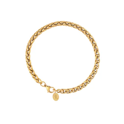 Five Jwlry : Tage Chain Bracelet - Gold