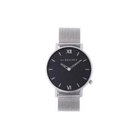 FJ Watches Fj Watches : Silver Moon Black Watch