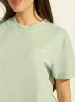 Guess : Breanna Crop Tee - Ocean Salt