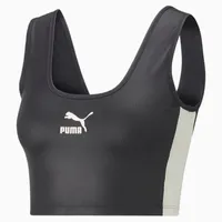 Puma : T7 Shiny Cropped Top