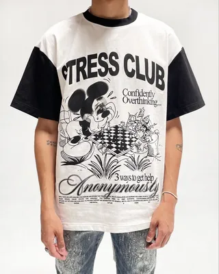 Lifted Anchors : Stress Club Ringer Tee