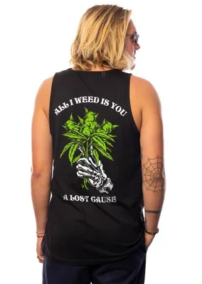A Lost Cause : All I Weed V2 Tank Top