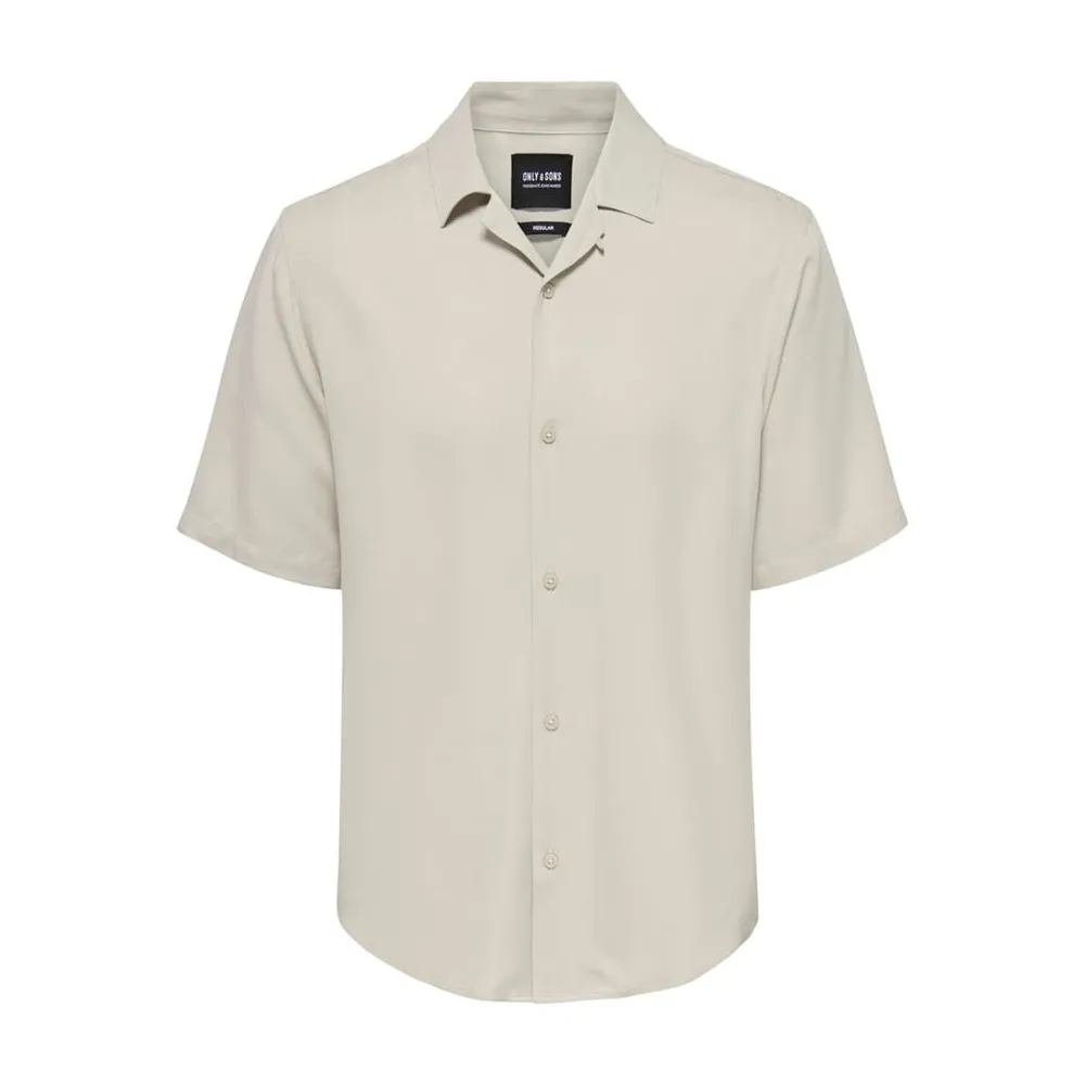 Only & Sons : Regular Fit Solid Color SS Shirt