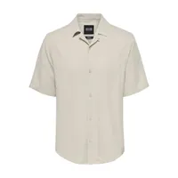 Only & Sons : Regular Fit Solid Color SS Shirt