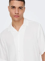 Only & Sons : Regular Fit Solid Color SS Shirt