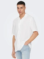 Only & Sons : Regular Fit Solid Color SS Shirt