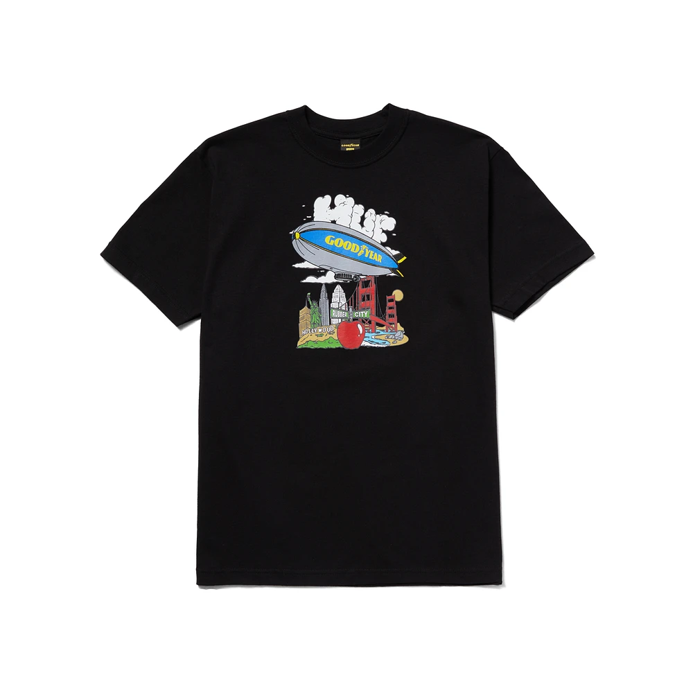 Huf X Goodyear : Discover S/S Tee