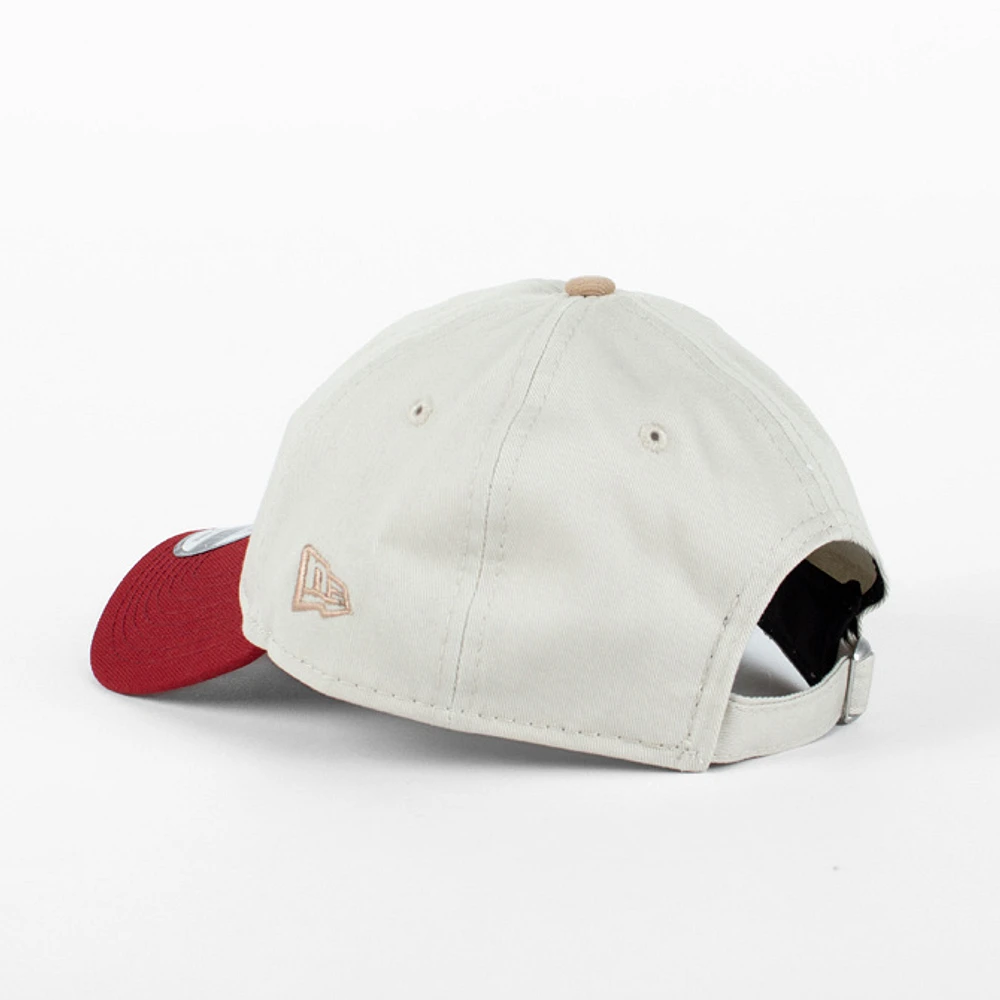 New Era : 940 WLKN Varsity Logo 2Tone Cap - Hot Red