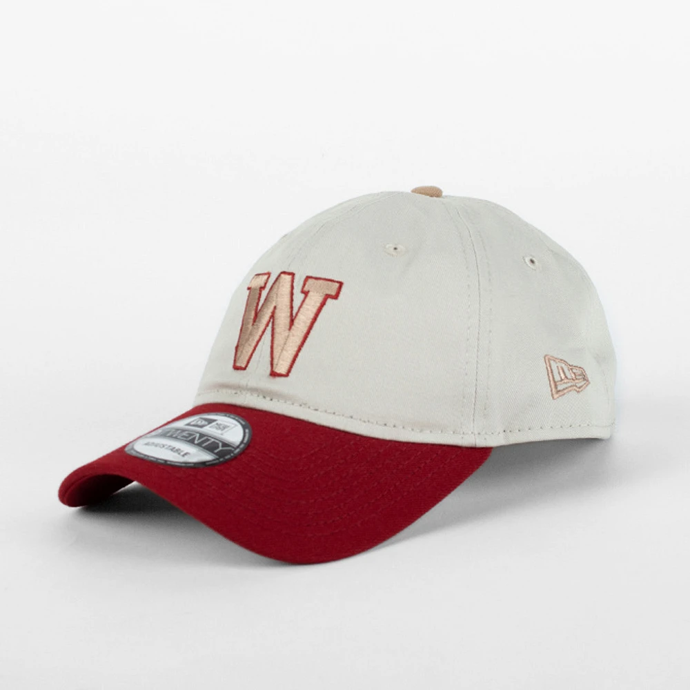 New Era : 940 WLKN Varsity Logo 2Tone Cap - Hot Red