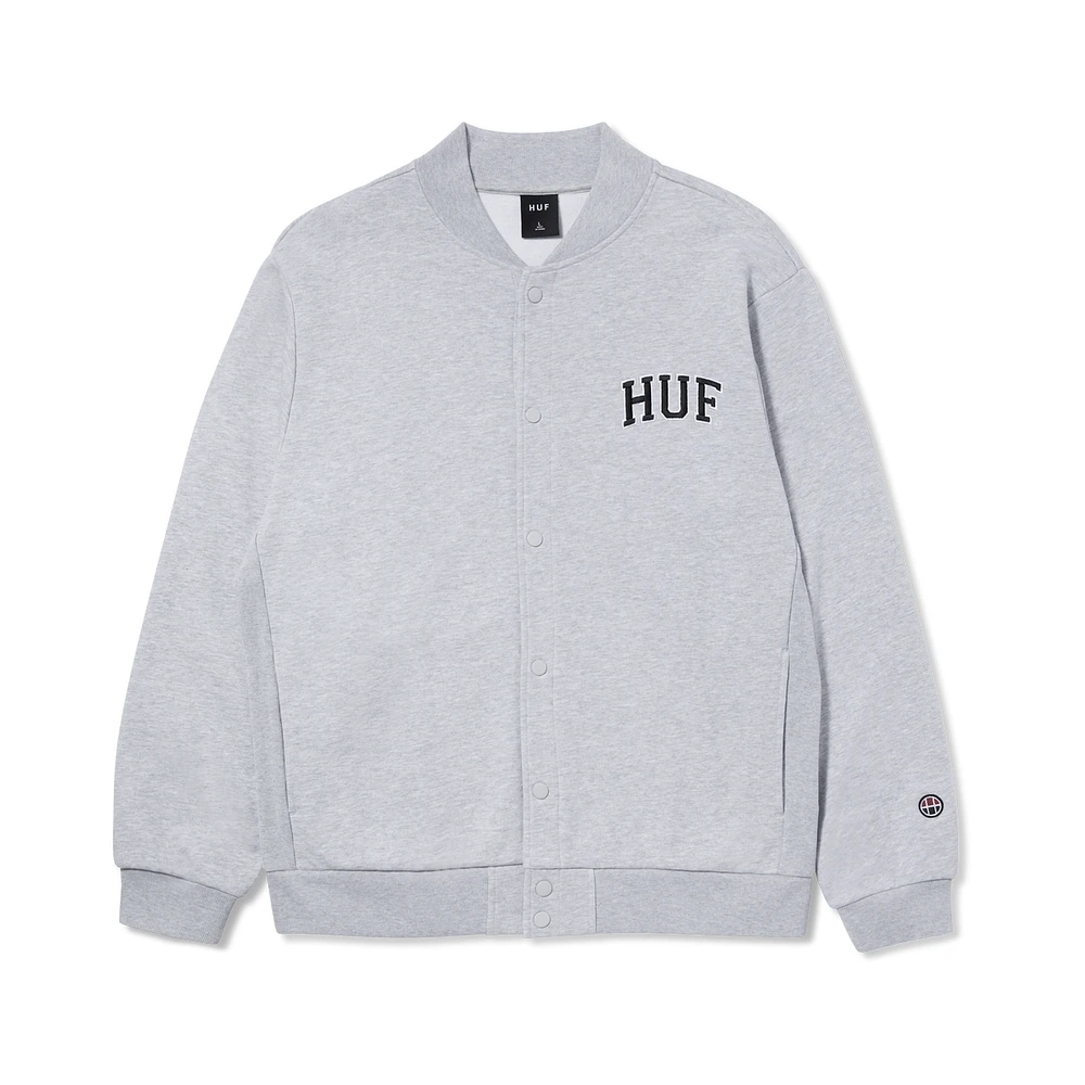 Huf : Athletic Full Snap Cardigan