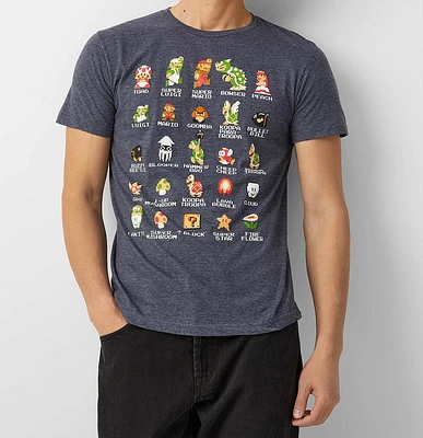 Super Mario : SM Characters Tee