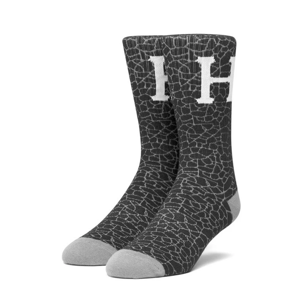 Huf : Tonal Quake Socks  Black O/S