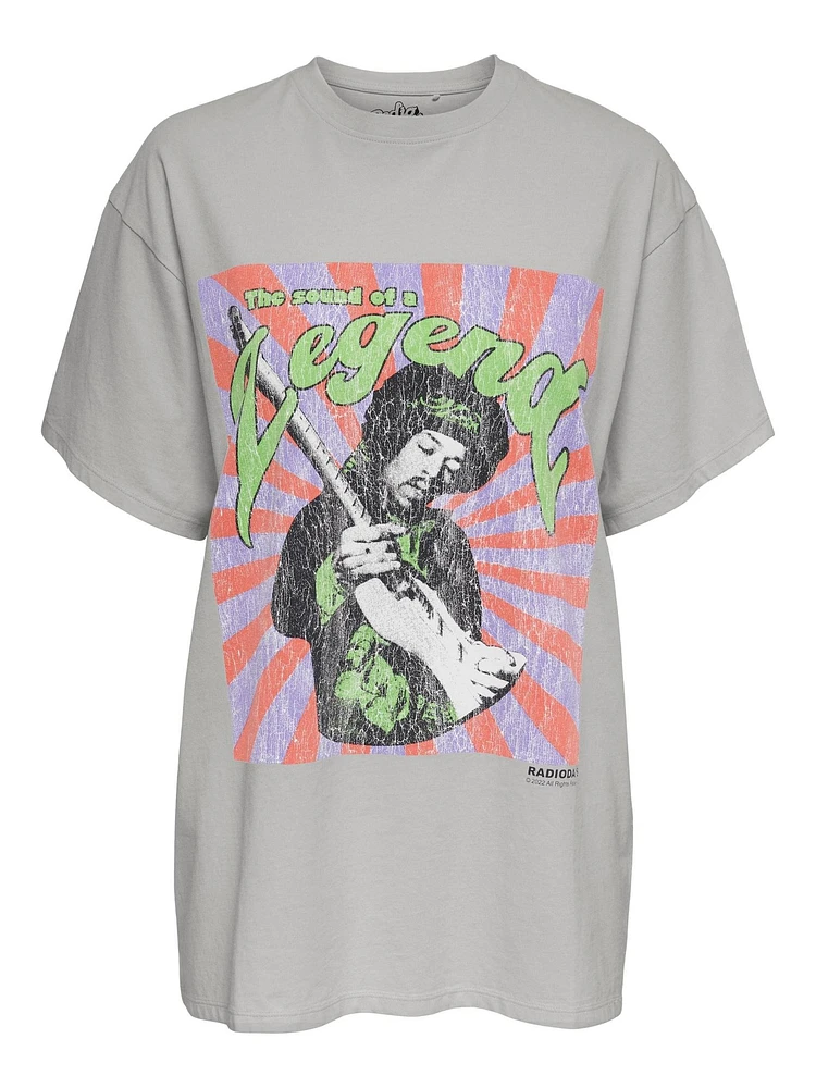 Only : Jimi Hendrix Oversize Tee