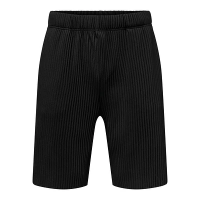 Only & Sons : Relaxed Pleated Shorts