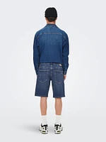 Only & Sons : ONSAvi Ripped Denim Shorts