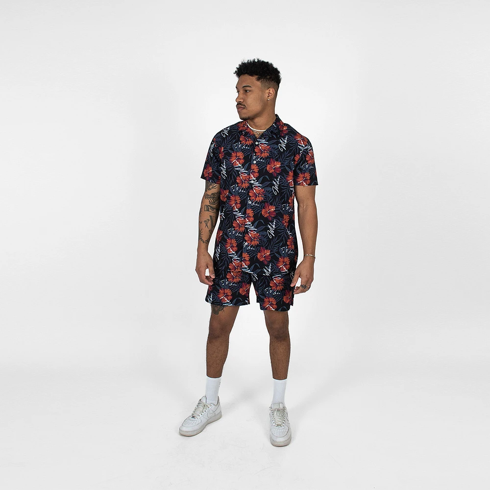 WLKN :  Hibiscus Shirt