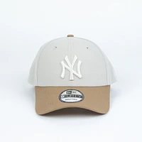 New Era : 940 NY Yankees Ivory Logo 2tone Cap