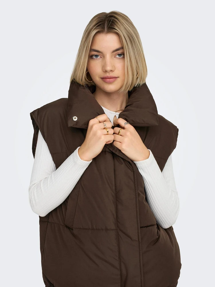 Only : Waistcoat Puffer Vest