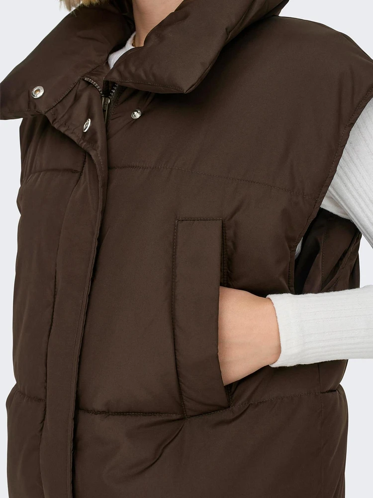 Only : Waistcoat Puffer Vest