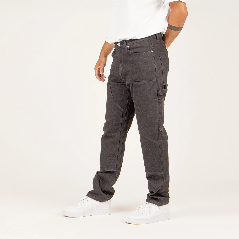 WLKN : Carpenter Loose Fit Denim Pants